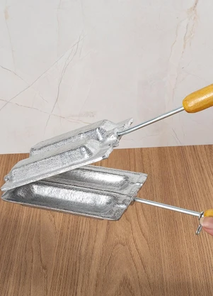 Lar e Lazer - Forma para Crepes Duplo - LAR E LAZER
