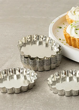 Lar e Lazer - Kit 12 Formas Mini Tortinhas - LAR E LAZER