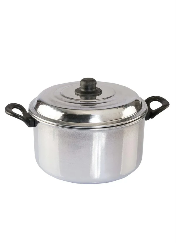 Lar e Lazer - Pudinzeira Banho Maria com Tampa Em Alumínio