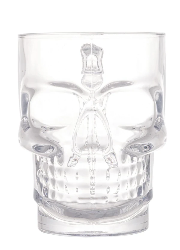 Lar e Lazer - Caneca Cerveja Caveira 510ml Vidro 3