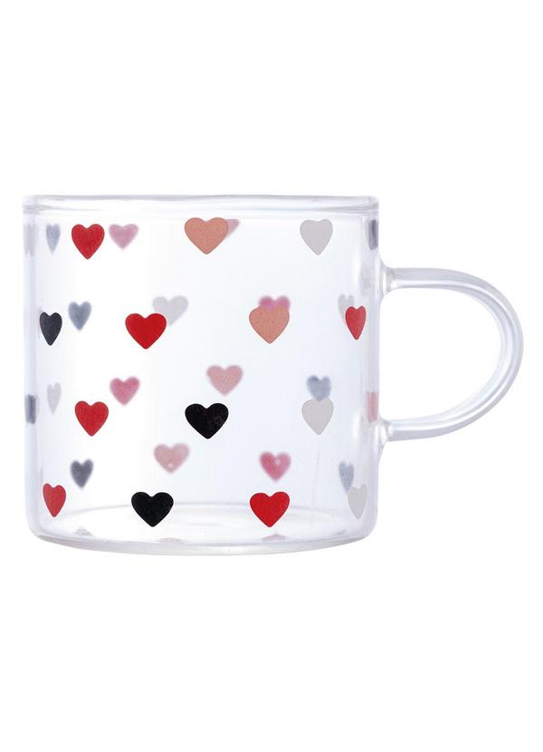 Lar e Lazer - Caneca Love Em Vidro 125 Ml 3