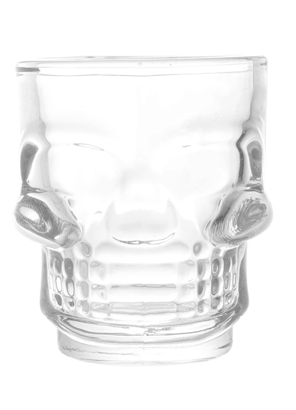 Lar e Lazer - Copo de Shot Caveira 50ml Em Vidro 3