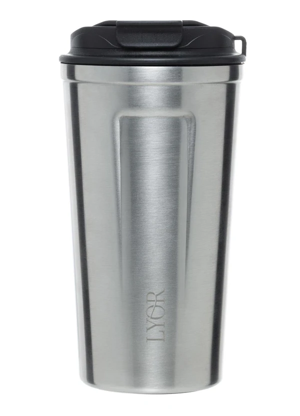 Lar e Lazer - Copo Térmico de Aço Inox com Tampa e Termômetro 2