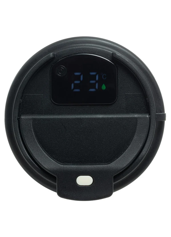 Lar e Lazer - Copo Térmico de Aço Inox com Tampa e Termômetro 4