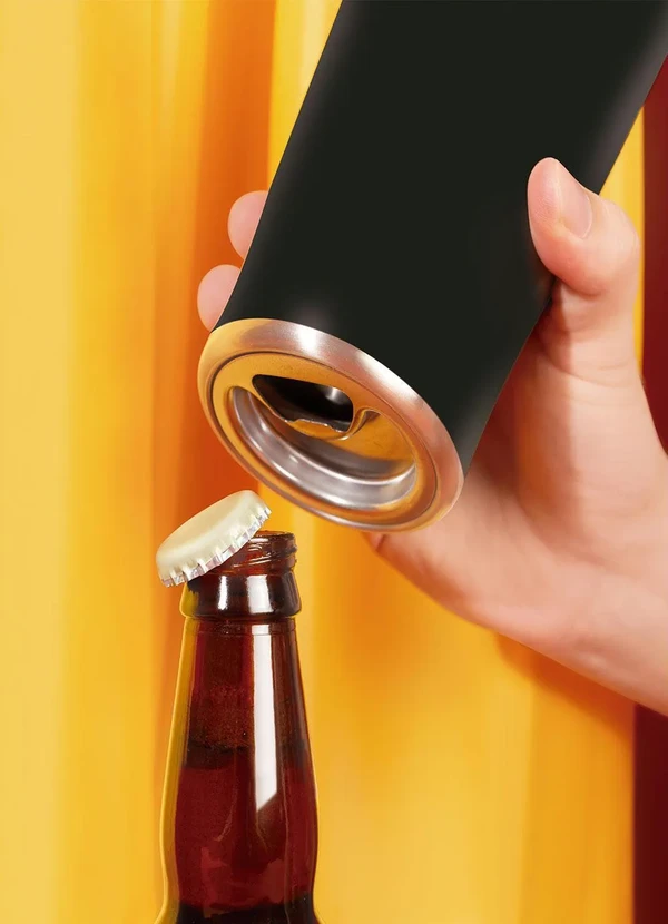 Lar e Lazer - Copo Térmico de Cerveja Preto 700 Ml 2