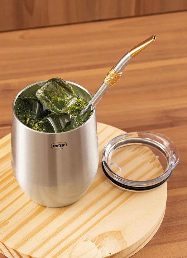 Mor - Copo Térmico Inox Prata 1 Peça 3