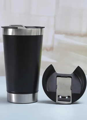 Lar e Lazer - Copo Termico Inox Sortido com Abridor 510ml - LAR E LAZER