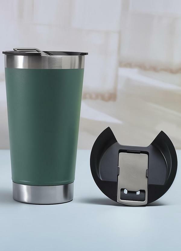 Copo Termico Inox Sortido com Abridor 510ml