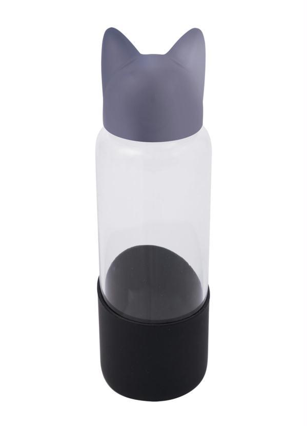 Lar e Lazer - Garrafa Gatinho Prata 2