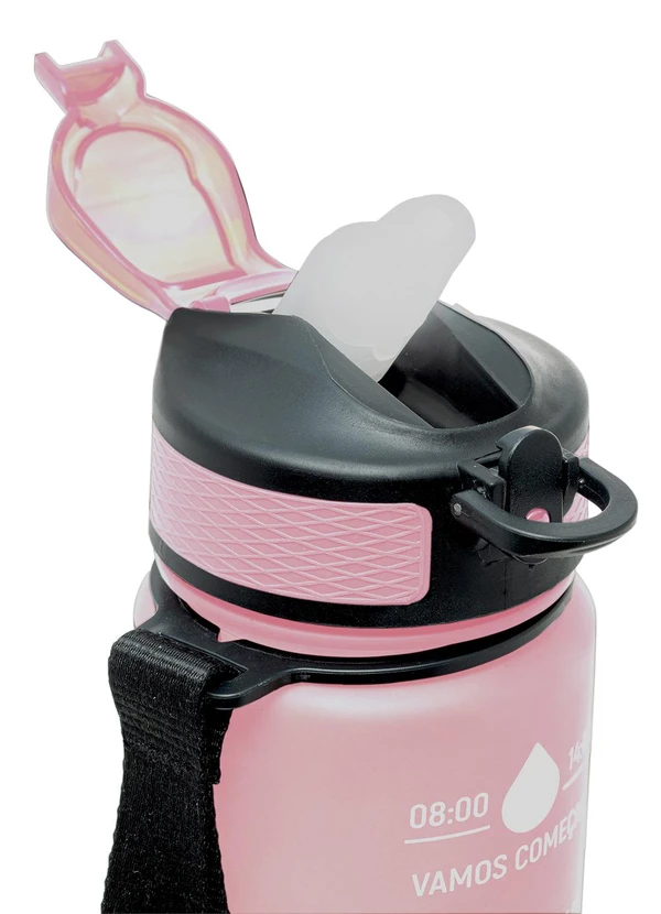 Lar e Lazer - Garrafa Squeeze Policarbonato Rosa e Azul 3