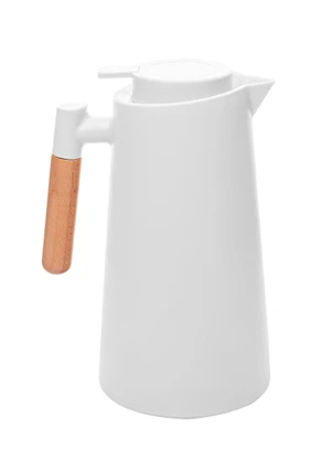 Lar e Lazer - Garrafa Térmica Branca 1l - LAR E LAZER