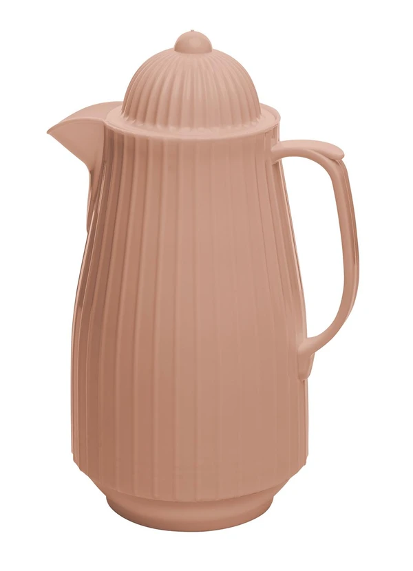 Lar e Lazer - Garrafa Térmica de Plástico Mini Bambu Bege 400ml 3