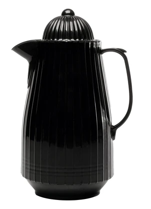 Lar e Lazer - Garrafa Térmica de Plástico Mini Bambu Preta 400ml - LAR E LAZER