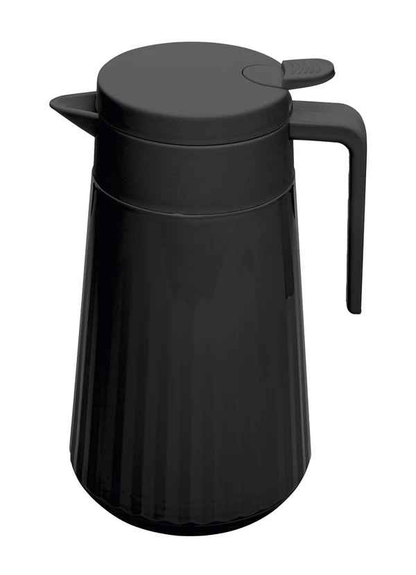 Lar e Lazer - Garrafa Térmica de Plástico Unique Preta 1l - Lyor