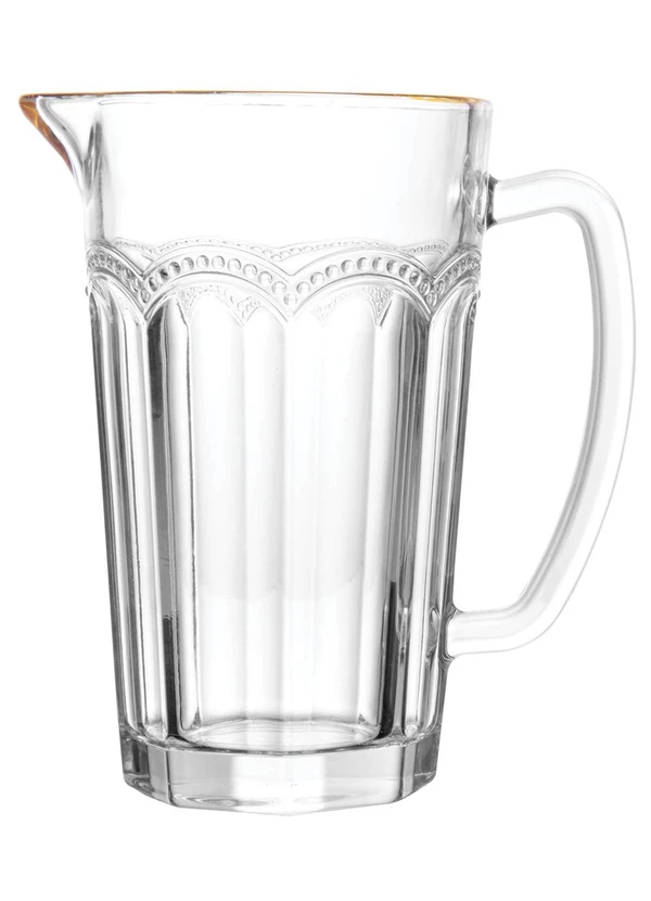 Lar e Lazer - Jarra Belle Epoque com Fio Dourado em Vidro 3