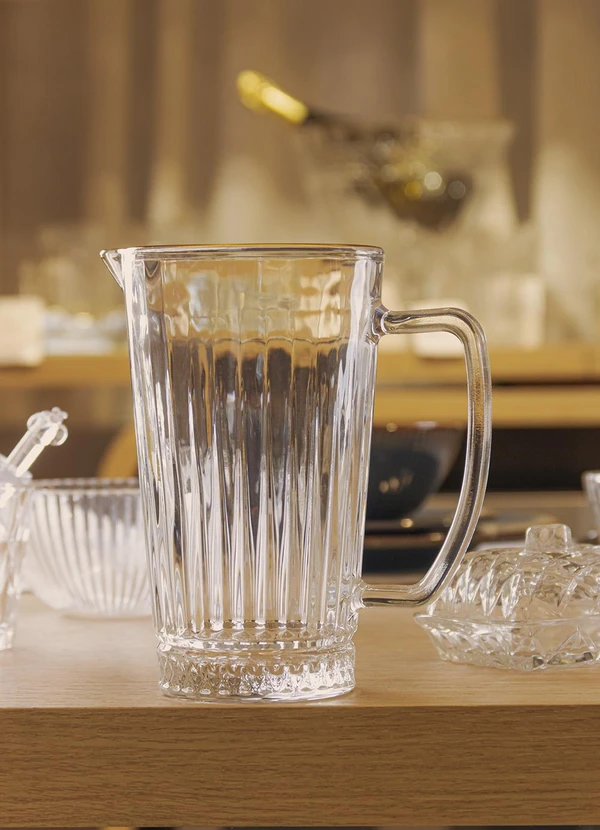 Lar e Lazer - Jarra Deli Diamante com Fio Dourado 1 Peça 2