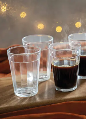 Nadir - Kit Copos Americanos Tradicional 6 Peças Em Vidro - NADIR