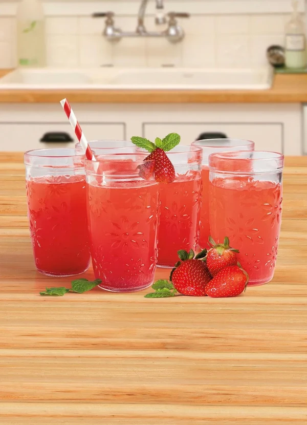 Nadir - Kit Copos Nature Em Vidro 6 Peças 2