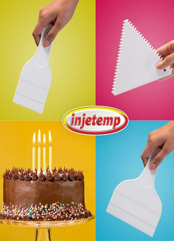 Lar e Lazer - Kit Espátulas Decore Fácil 3 Peças 2