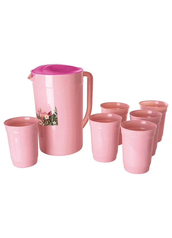 Giplas - Kit Jarra e Copos Tropical 7 Peças 2