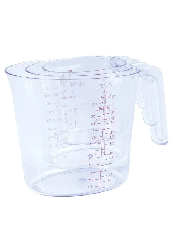 Mor - Kit Jarras Medidoras 3 Peças 2