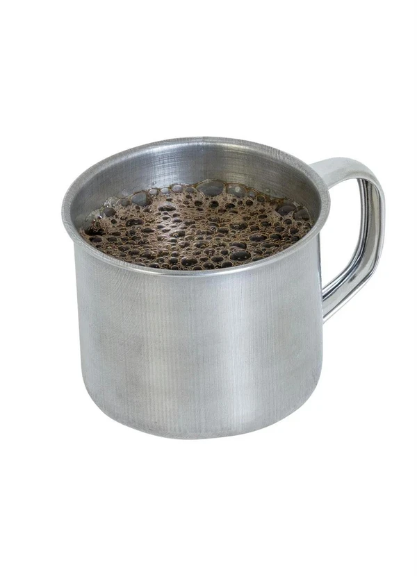 Mundo Lar - Kit Mini Canecas Prata 6 Peças 2