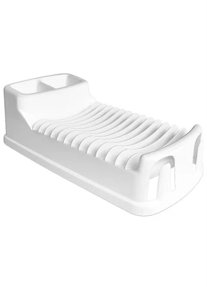 Lar e Lazer - Escorredor de Pratos Branco - LAR E LAZER