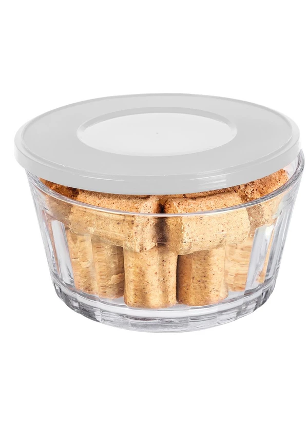 Nadir - Kit 3 Tigelas Americanas Em Vidro com Tampa 3