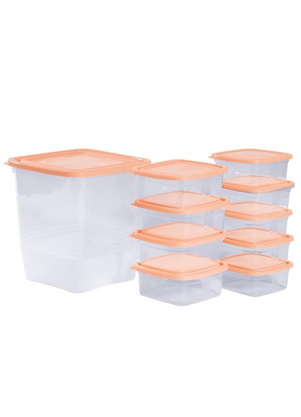 Kit 10 Organizadores Quadrados (Sortidos)