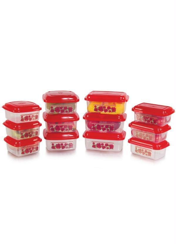 Lar e Lazer - Kit 12 Potes Rose