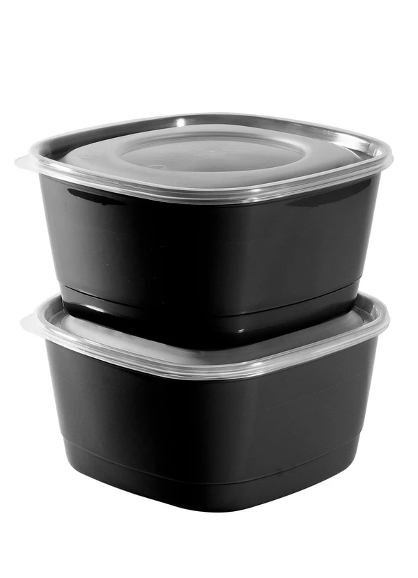 Giplas - Kit 2 Organizadores Quadrados Sortidos 2l 1