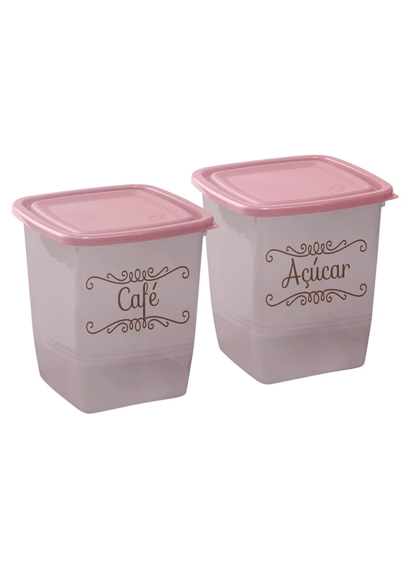 Giplas - Kit 2 Potes Mantimentos 2 Peças