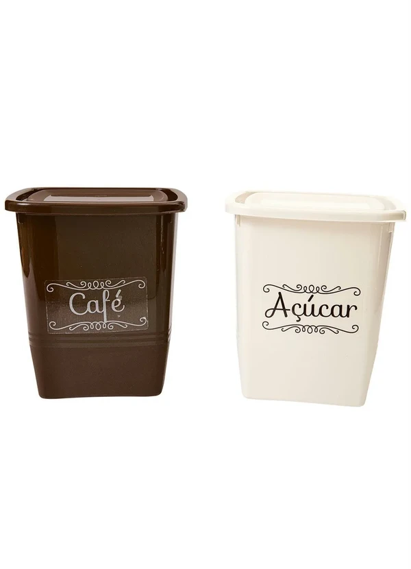 Giplas - Kit 2 Potes Mantimentos