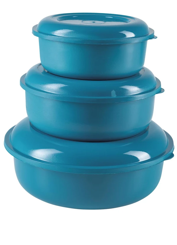 Lar e Lazer - Kit 3 Potes Azul Tourmalina