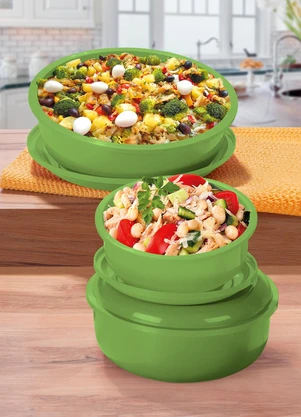 Lar e Lazer - Kit 3 Potes Mantimentos - LAR E LAZER