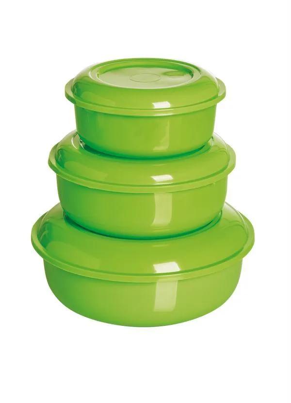 Lar e Lazer - Kit 3 Potes Verde 2