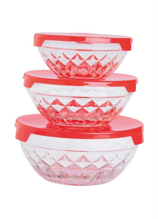 Mundo Lar - Kit 3 Tigelas Maria 6