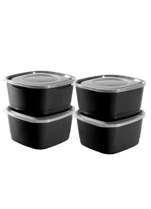 Giplas - Kit 4 Organizadores Quadrados Sortidos - GIPLAS