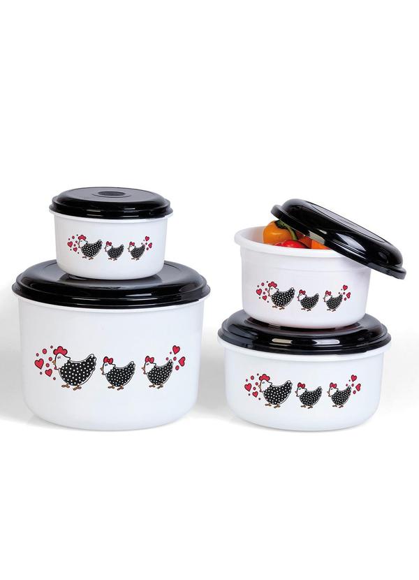 Giplas - Kit 4 Potes Redondos Sortidos 3