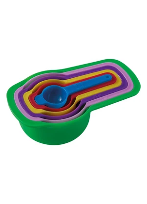 Lar e Lazer - Kit Colheres Medidoras 6 Peças - LAR E LAZER