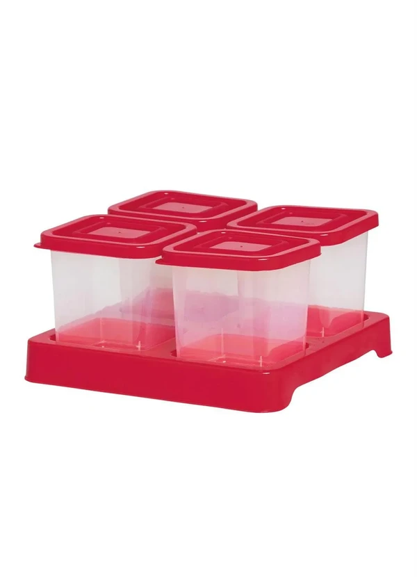 Lar e Lazer - Kit Porta Condimentos Love 4 Peças