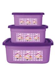 Kit Potes Bella Lil�s 3 Pe�as