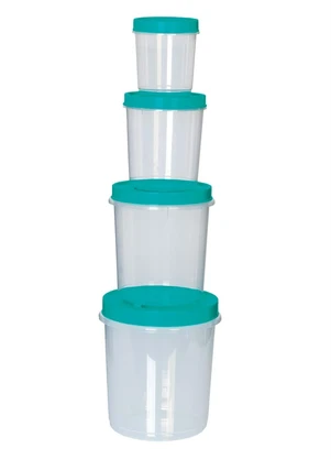 Lar e Lazer - Kit Potes Organizadores 4 Peças - LAR E LAZER