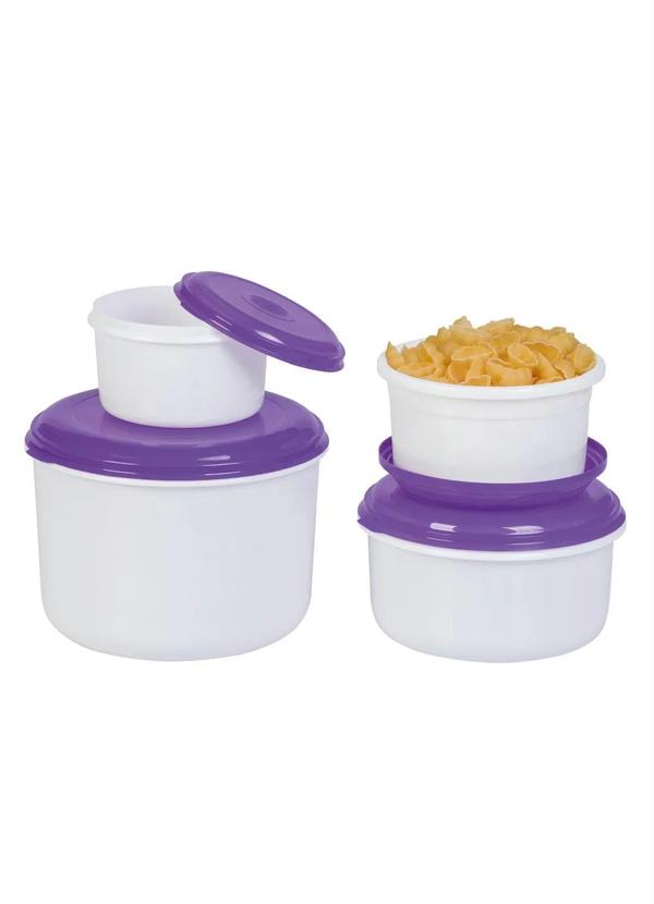 Giplas - Kit Potes Redondos Hortênsia 4 Peças 2