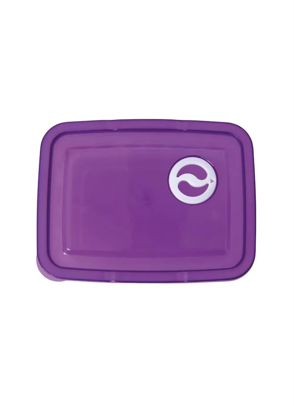 Lar e Lazer - Kit Potes Retangulares Floral 3 Peças 4