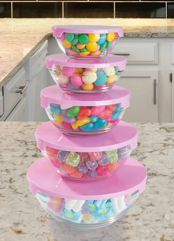 Mundo Lar - Kit Tigelas Candy 5 Peças 3