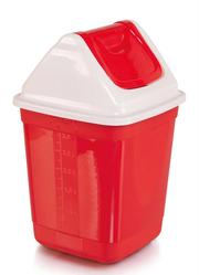 Lixeira Basculante Vermelha 3,5 L