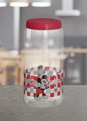 Lar e Lazer - Organizador Paris Mickey Vermelho 2100 Ml - LAR E LAZER