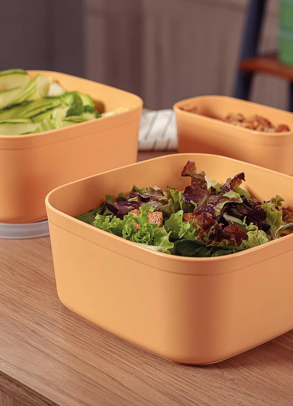 Tramontina - Pote Mixcolor Laranja 3,4l 2