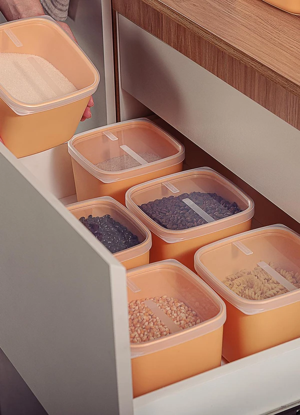 Tramontina - Pote Mixcolor Tramontina Laranja 2,7l